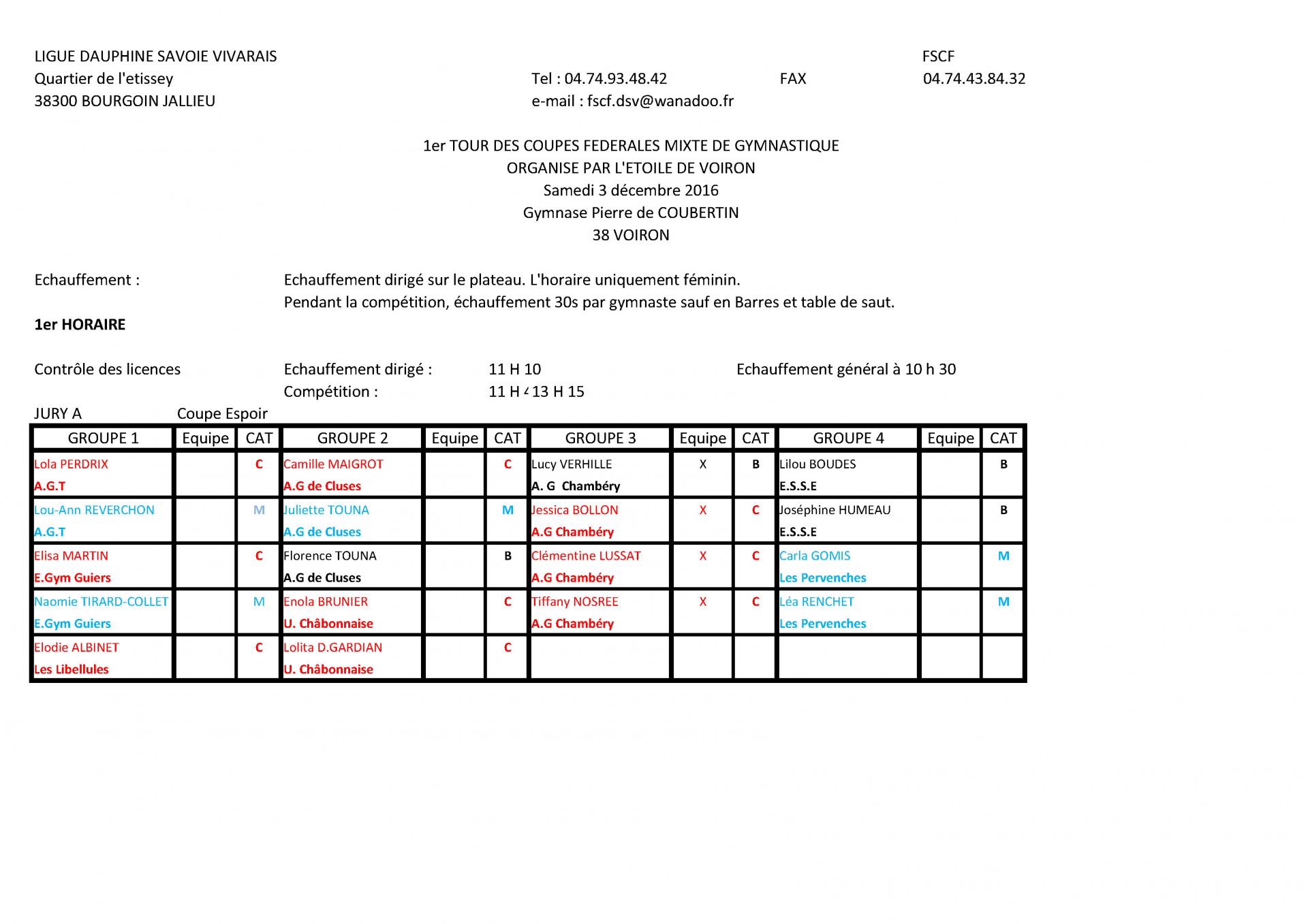 Horaires 1er tour coupes 2016 page 1