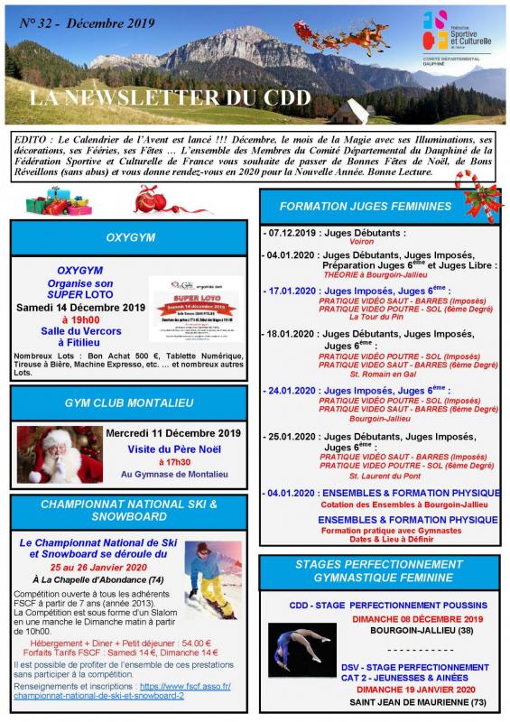 Newsletter n32 page 1