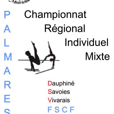 Palmarès Régional Individuel GF-2018