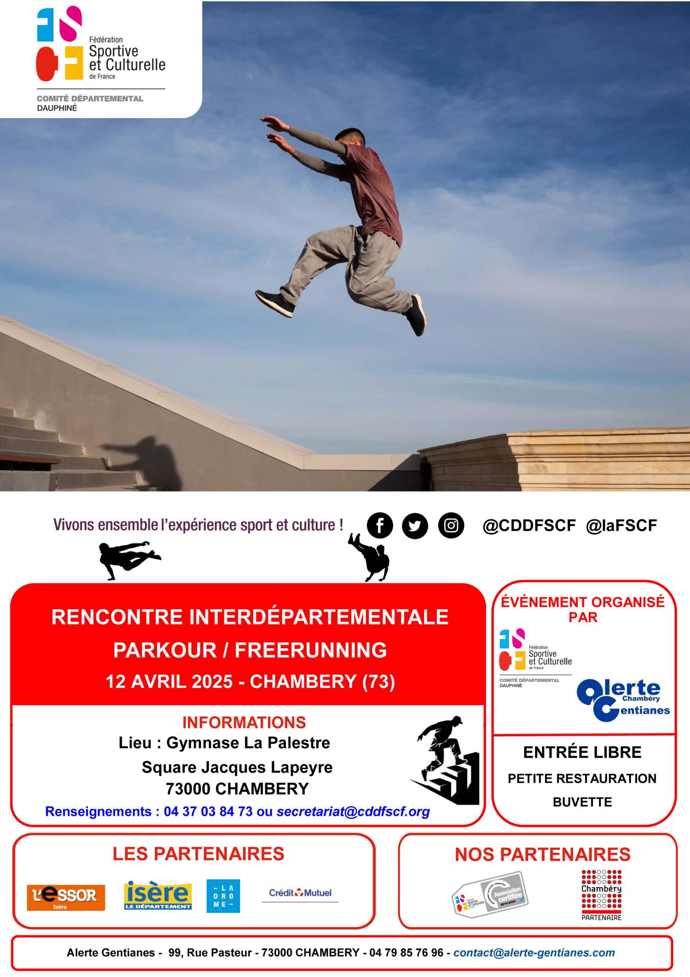2025 04 12 affiche rencontre parkour