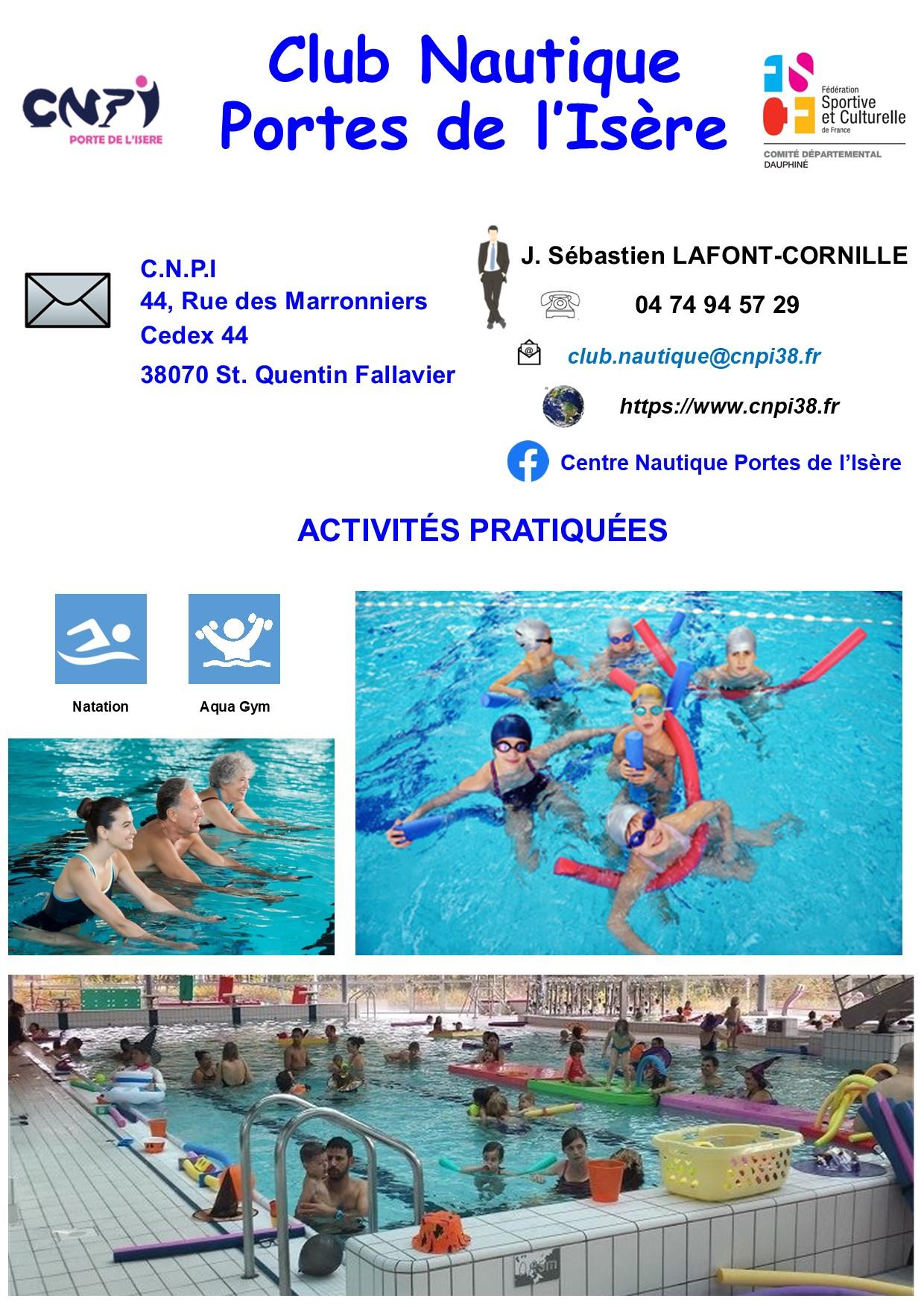 Club nautique porte de l isere st quentin fallavier