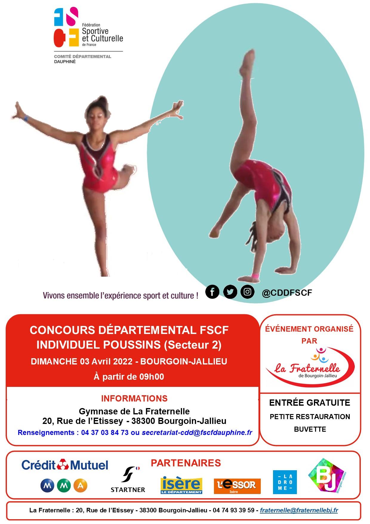 Concours poussines secteur 2 avril 2022