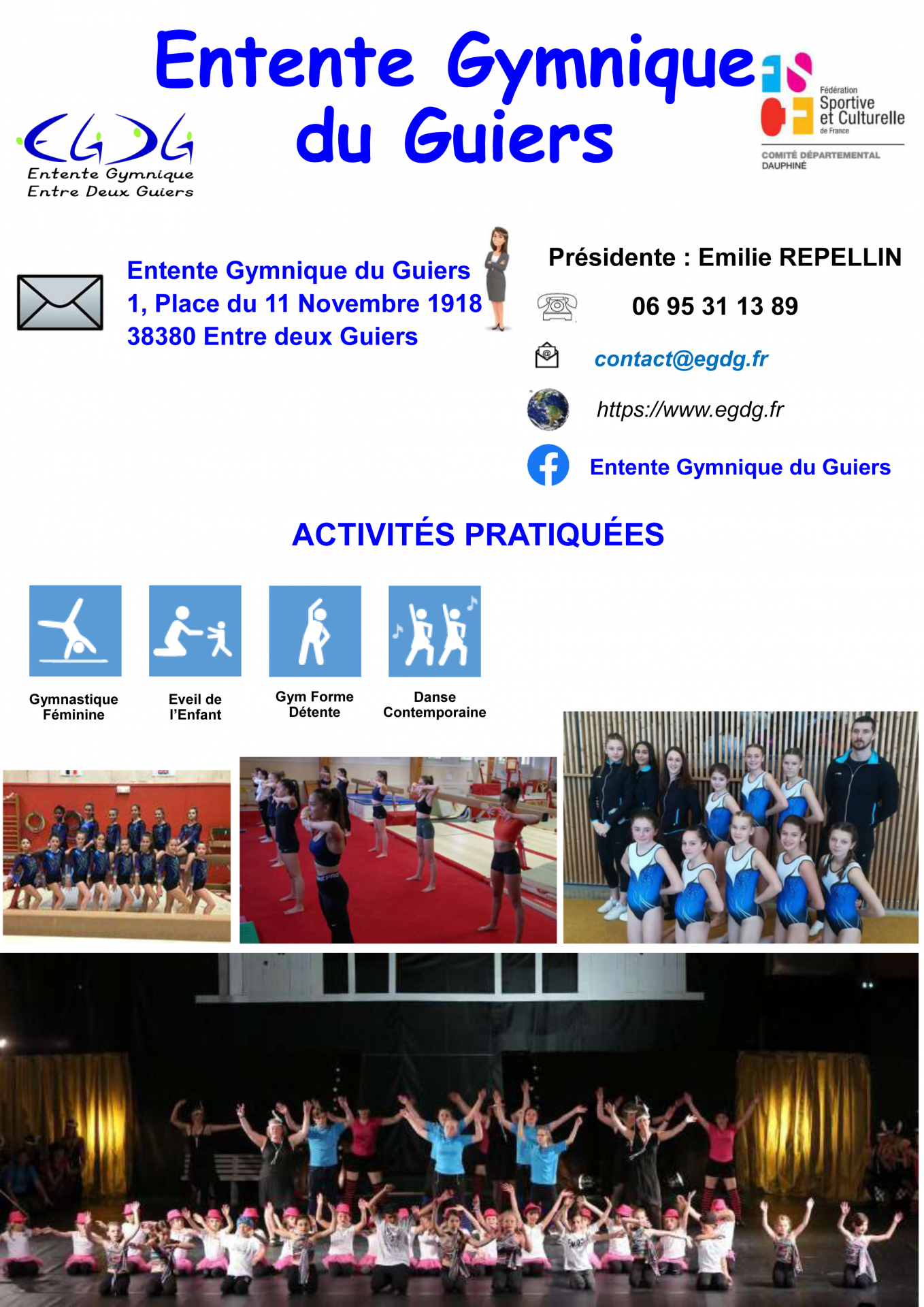 Entente gymnique du guiers