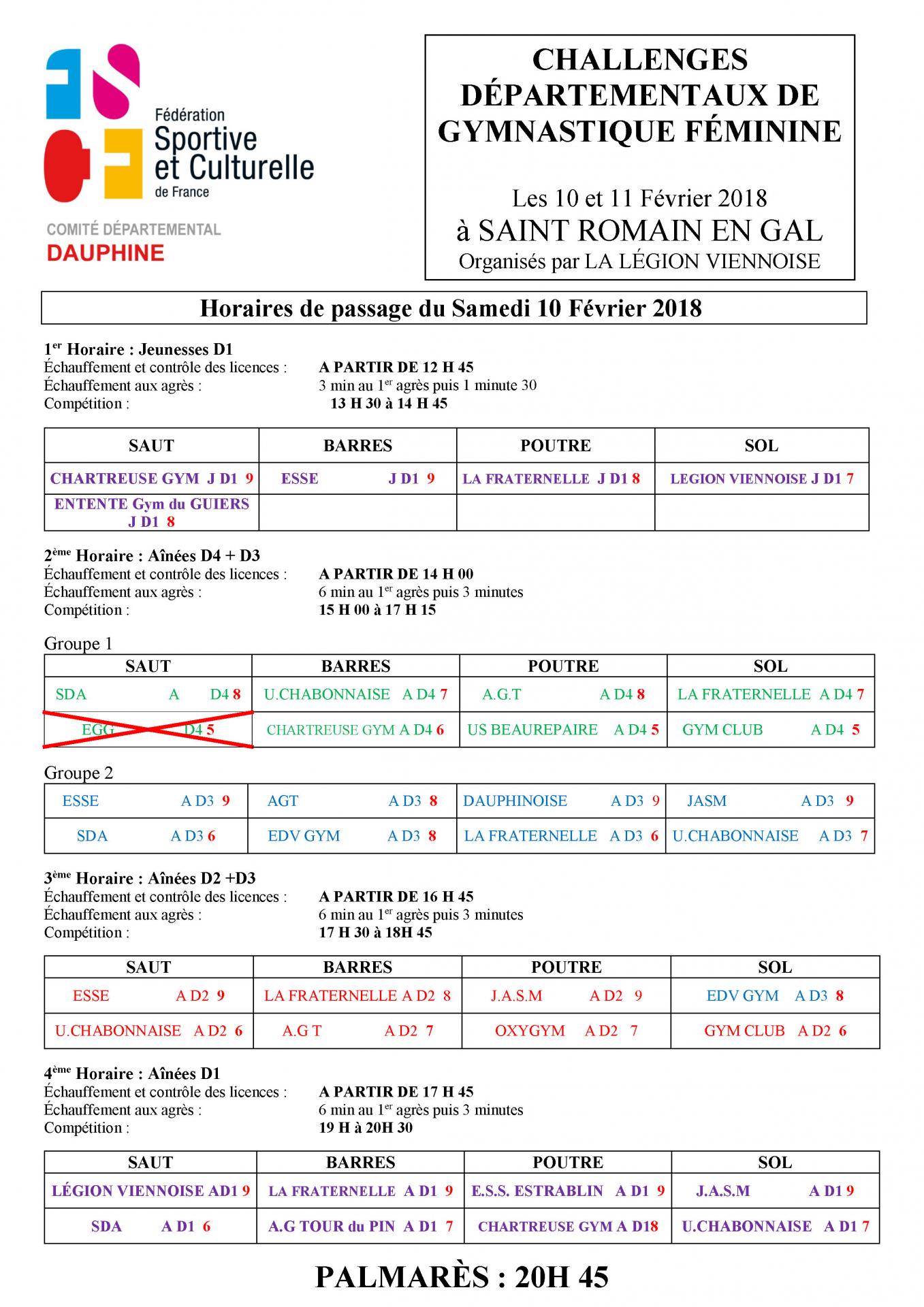 Horaire Départemental Equipes A-J 2018a page 1