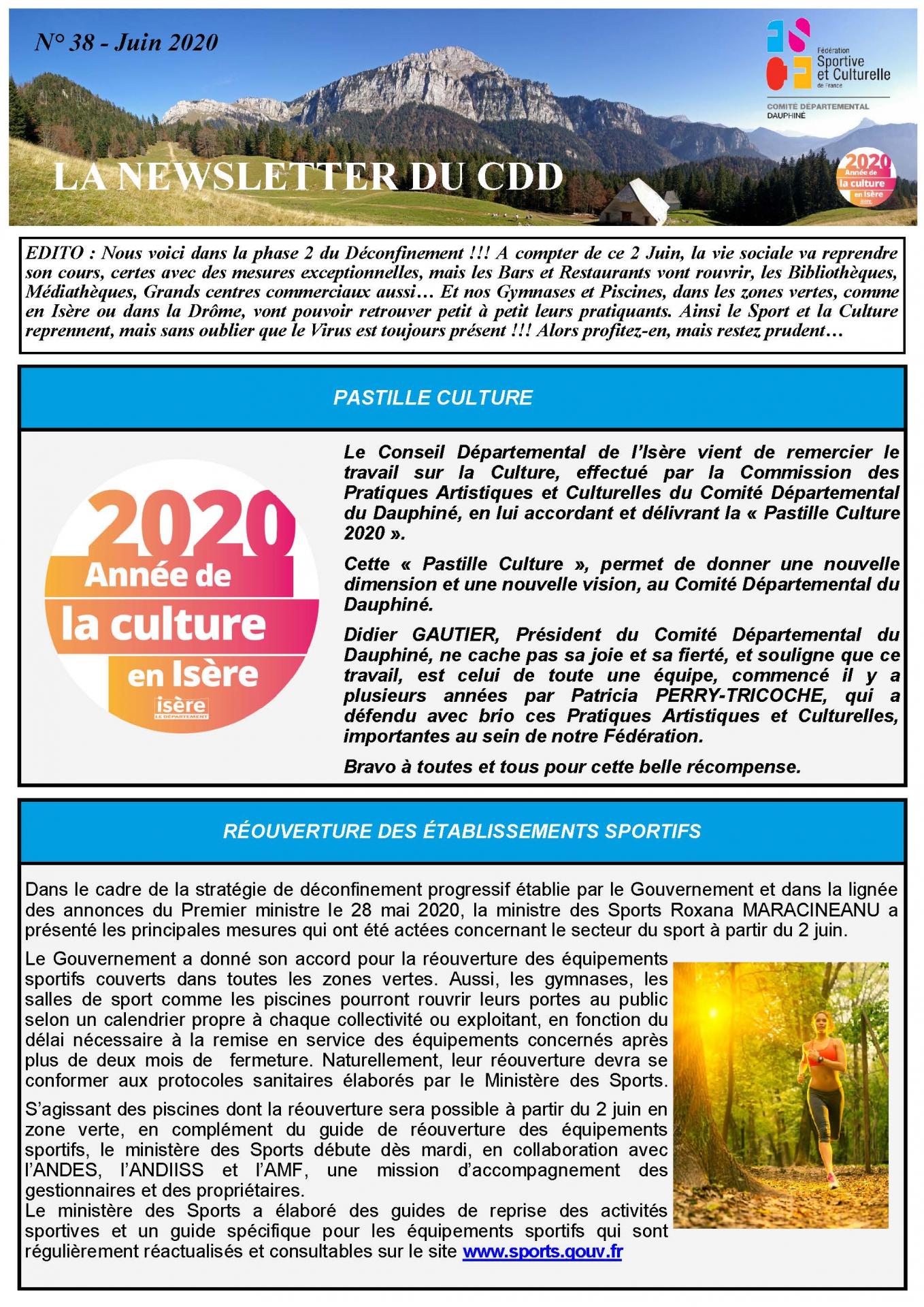 Newsletter n38 page 1