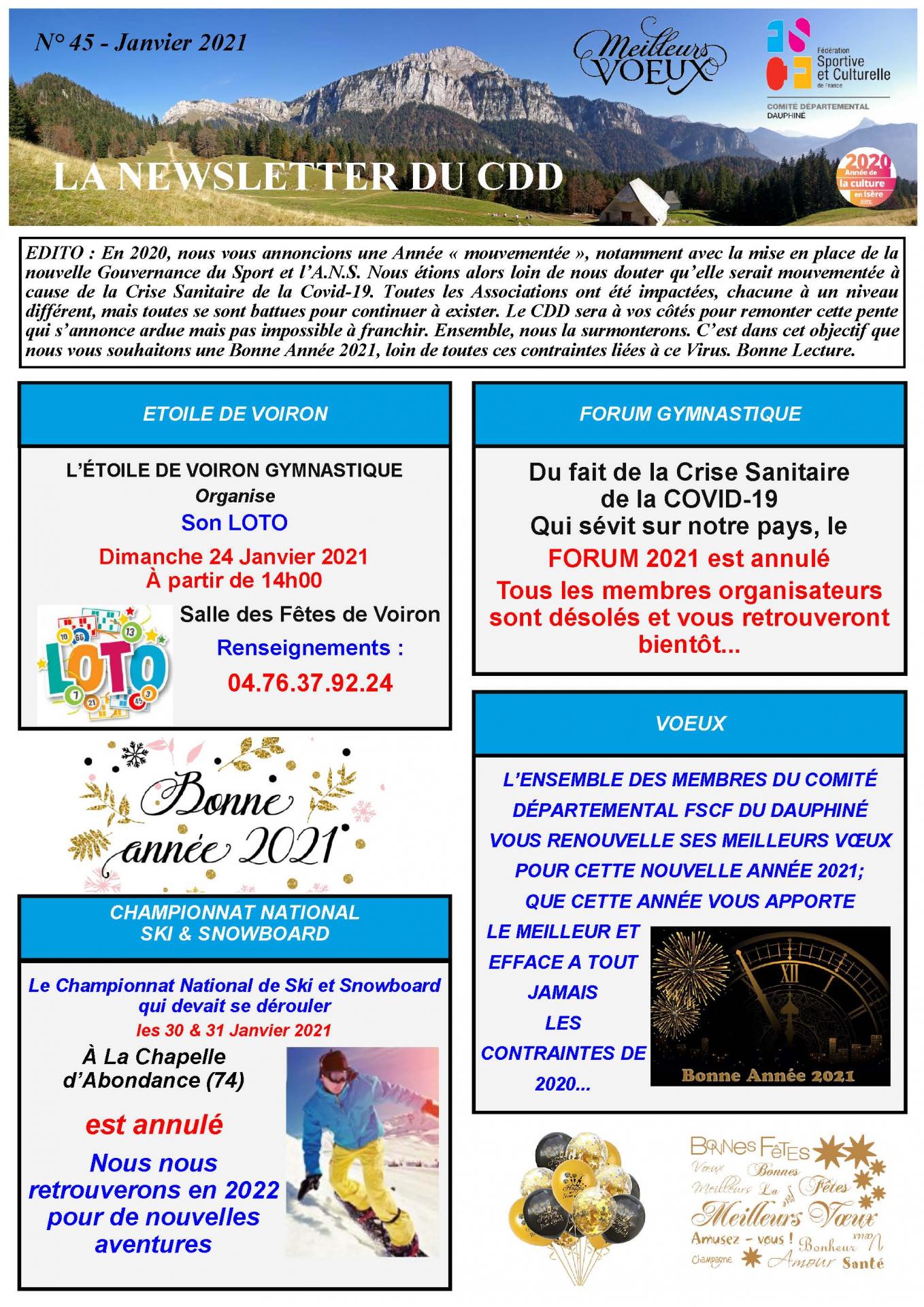 Newsletter n45 page 1