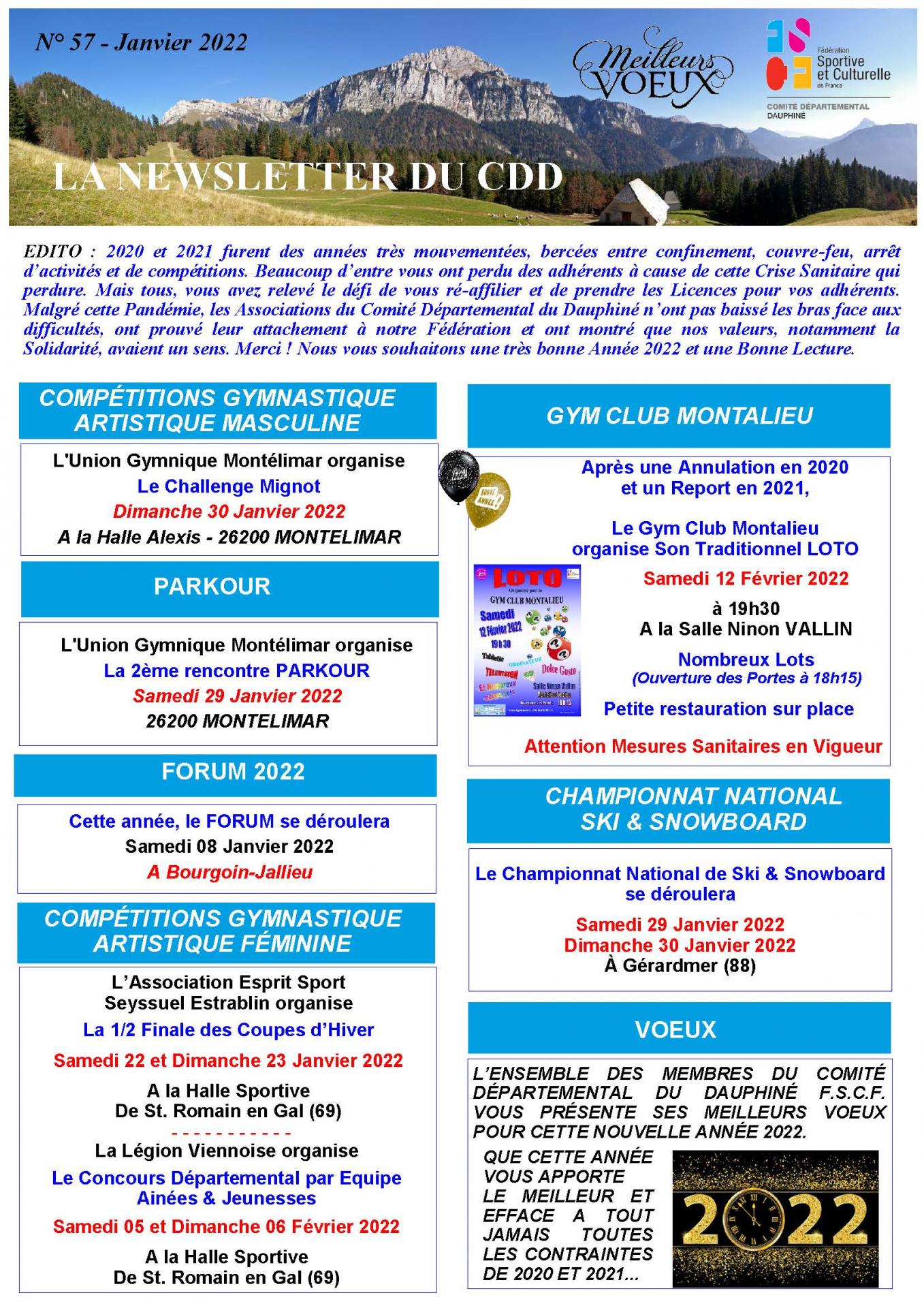 Newsletter n57 01 2022 page 1