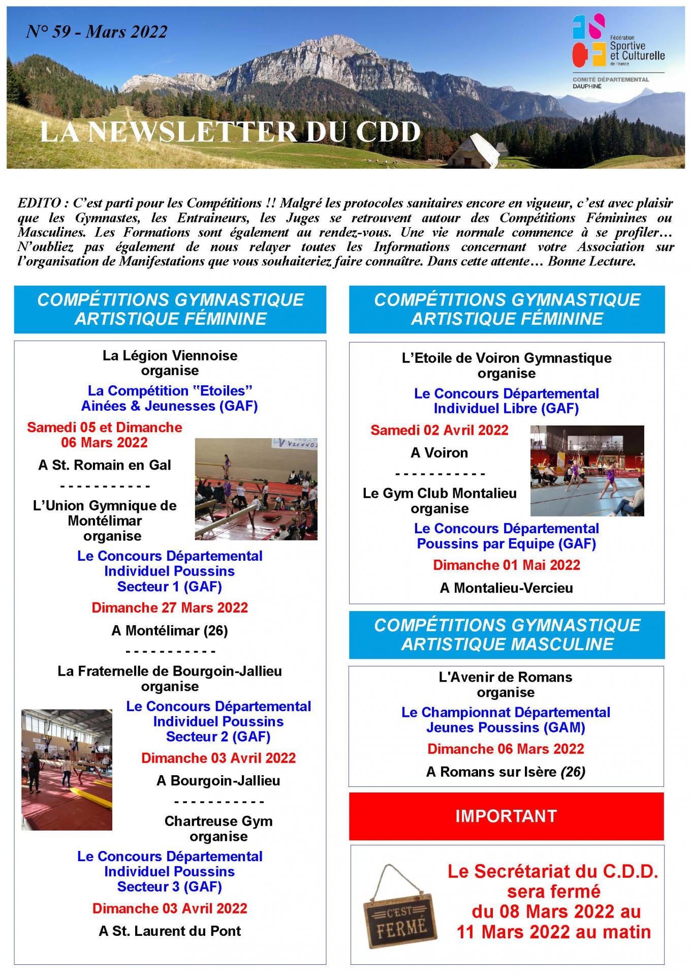 Newsletter n59 03 2022 page 1