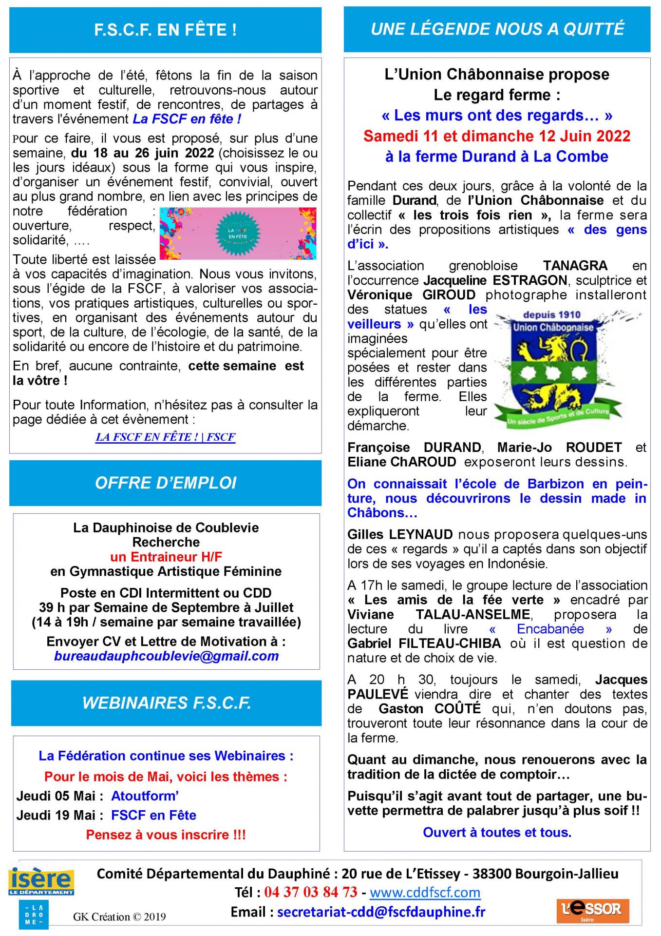 Newsletter n61 05 2022 page 2