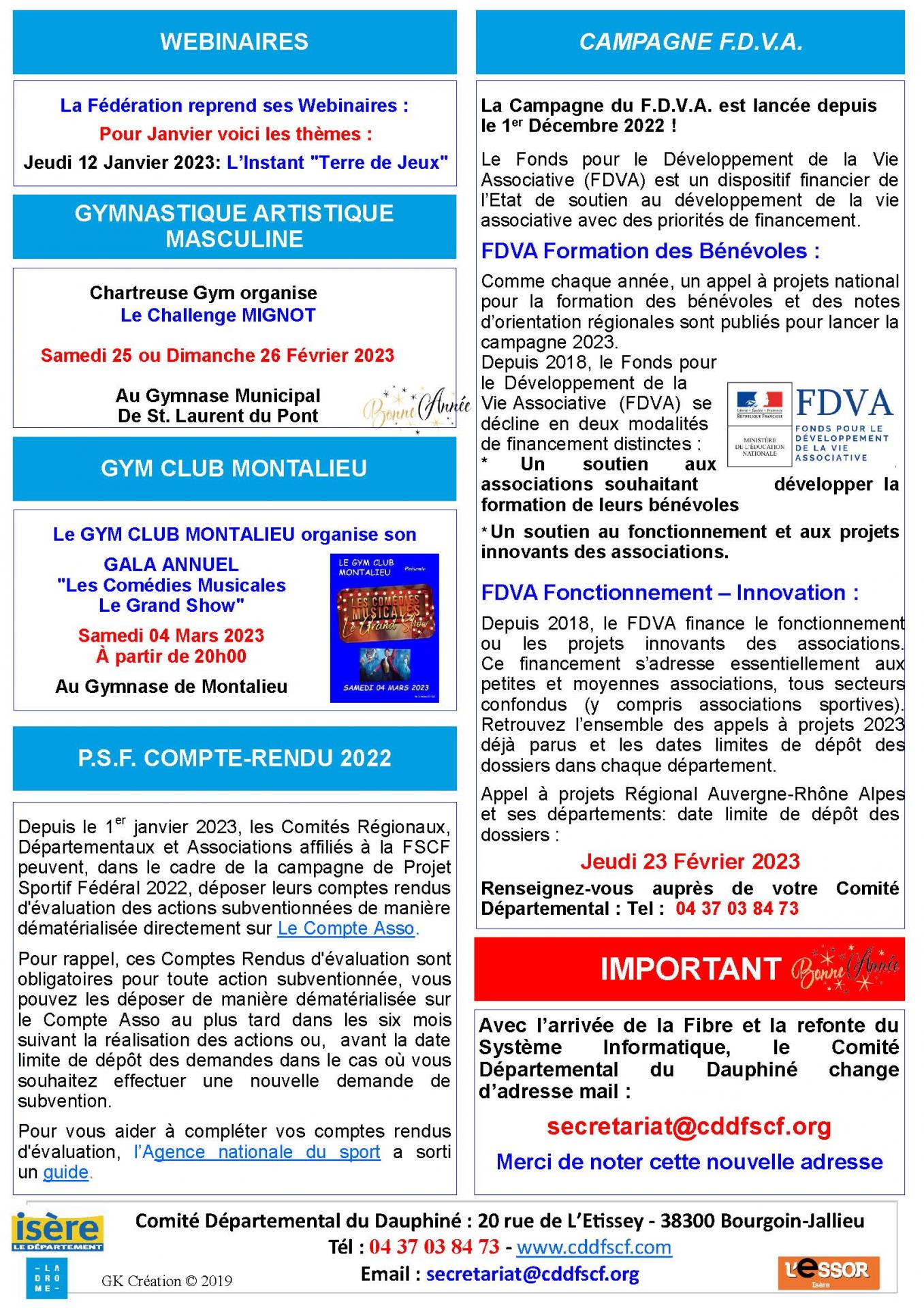 Newsletter n69 01 2023 page 2