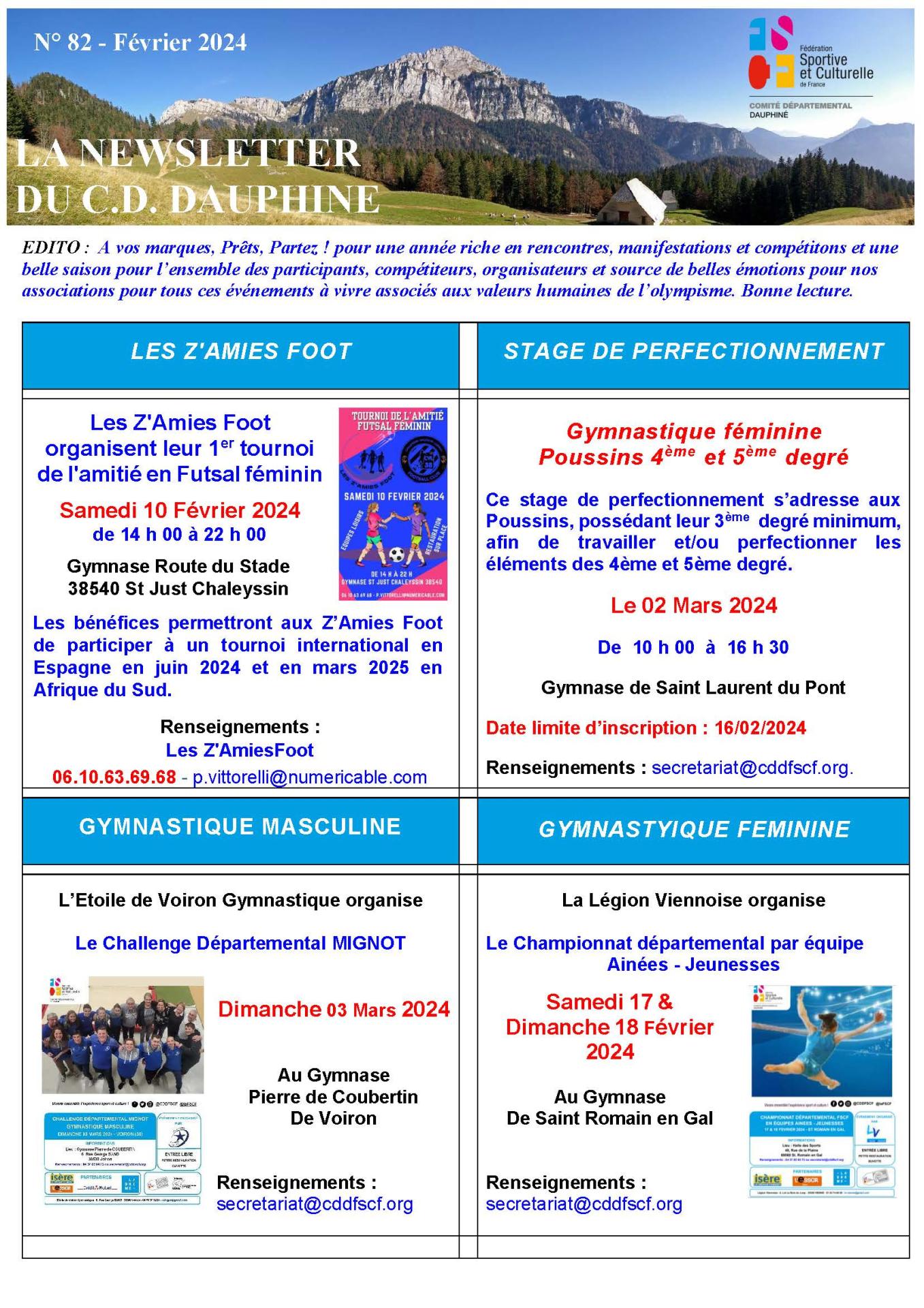 Newsletter n82 02 2024 page 1