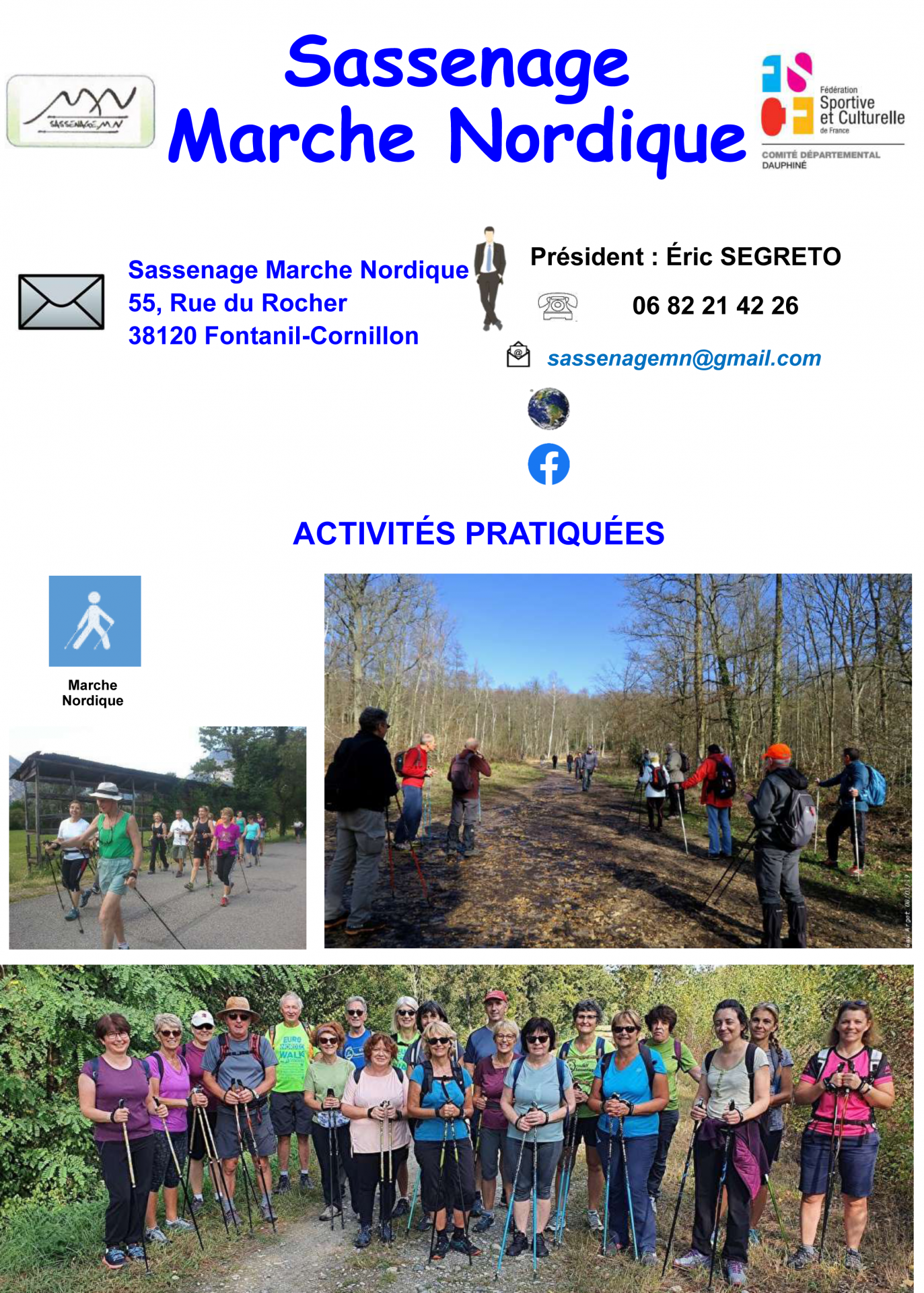 Sassenage marche nordique